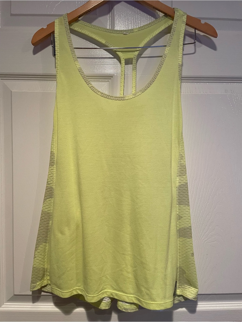 Under Armour Neon Lime Racerback Tank Top